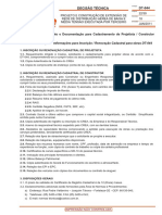 DT-044 - Relação de Documentação