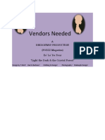 vendors needed
