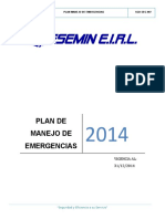 Plan de Emergencias 2014