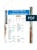 Planeación Agregada Técnicas