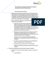 Procedimiento para La Recepción y Descarga de Productos Inflamables y Combustibles