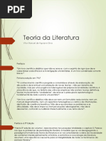 Teoria Da Literatura - Fichamento