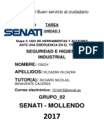 Seguridad e Higiene Industrial Tarea 3