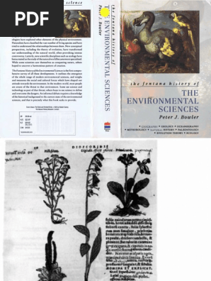Peter Bowler The Fontana History Of The Environmental - 