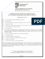 Check List para Obras de Urbanización TJ 10 Abr 2014