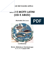 Latino - Detti e Motti L. (Usi e Abusi) PDF