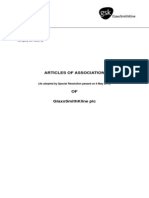 GSK Articles Association May 2010