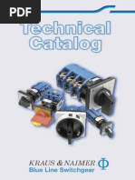 Kraus & Naimer CA10/CAD Series Overview | PDF | Switch | Equipment