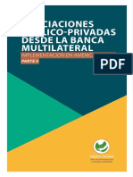Asociaciones Publico Privadas Banca Multilateral Implementación América Latina Parte II