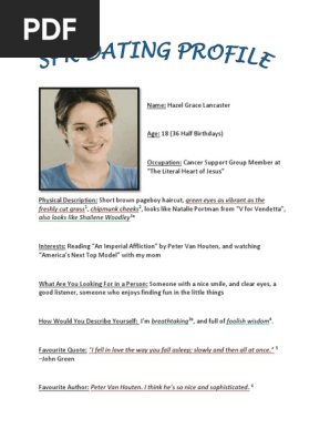 SPK Dating Profile