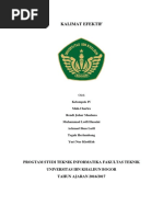 Makalah Kalimat Efektif