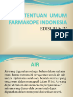 Ketentuan Umum Farmakope Indonesia