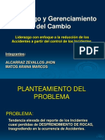 Liderazgo Con Enfoque A La Reduccion de Incidentes