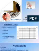 Audiometría clínica: procedimiento y pruebas