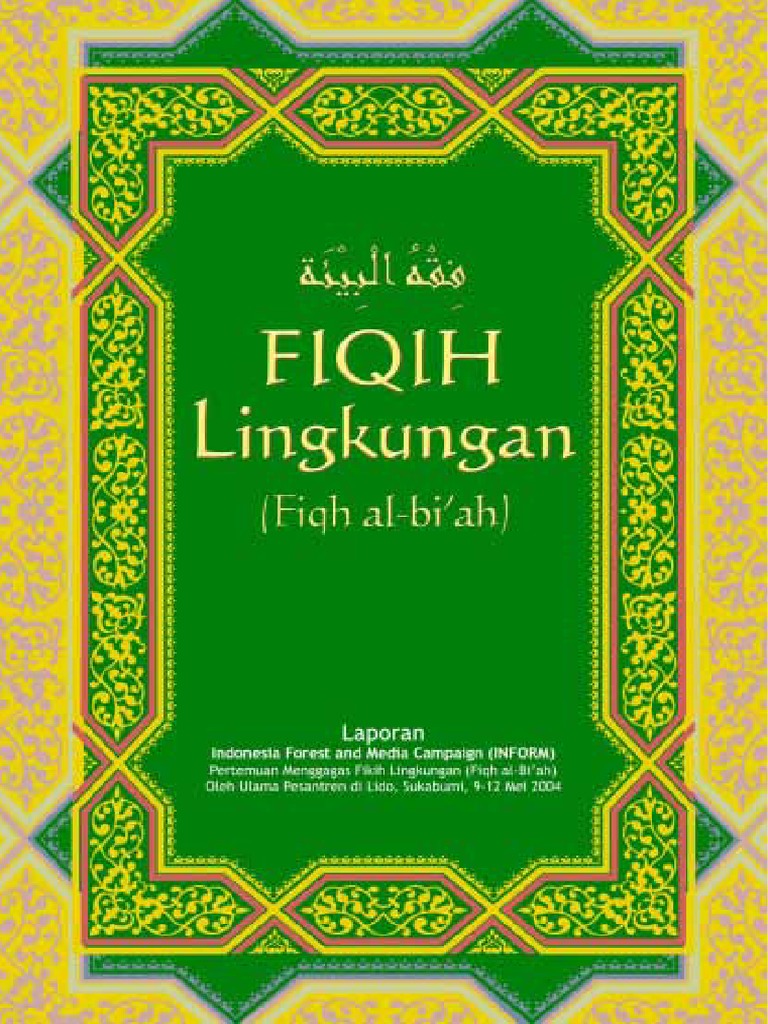 2006 Fiqh Lingkungan Fiqh Al Biah Sr Pdf