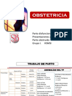 DISTOCIAS. OBSTETRICIA.