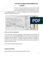 Construcción de Columna Estratigráfica en 13 PASOS