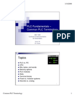 PLC Fundamentals Terminology PLC Tutorial