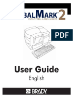 Manual for BRADY GlobalMark 2english