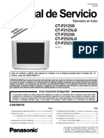 Manual de Servicio CT f2123 CT f2523g LG XG