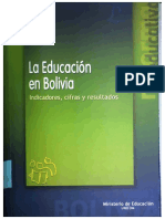 Educación Bolivia Indicadores, Cifras