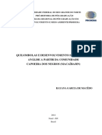 Dissertação Desenvolvimento rural sustentável