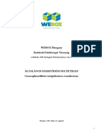 Webox - Altalanos - Szerzodesi - Feltetelek - 20170715 PDF