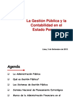 Los Sistemas Administrativos Del Sector Publico 2014