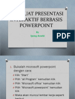 Membuat Presentasi Interaktif Berbasis Powerpoint