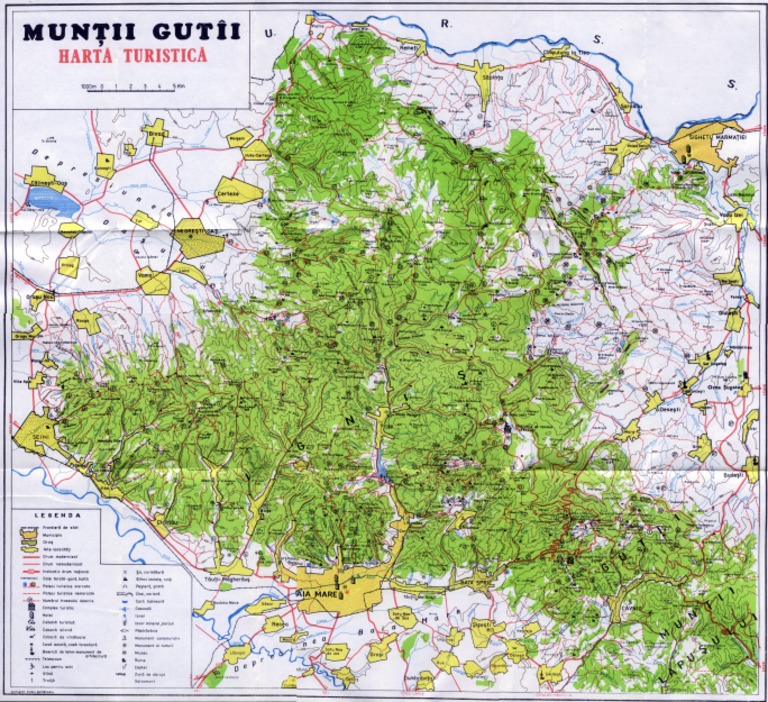 Muntii Gutai Map | PDF