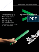 Accenture Three Technologies Changing Financial Services Game