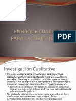 4 Enfoque Cualitativo para La Investigación