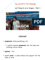 Session 13 - Best Things to Do in Saigon - Part 1