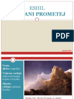 Okovani Prometej (Powerpoint Prezentacija Na HRV)
