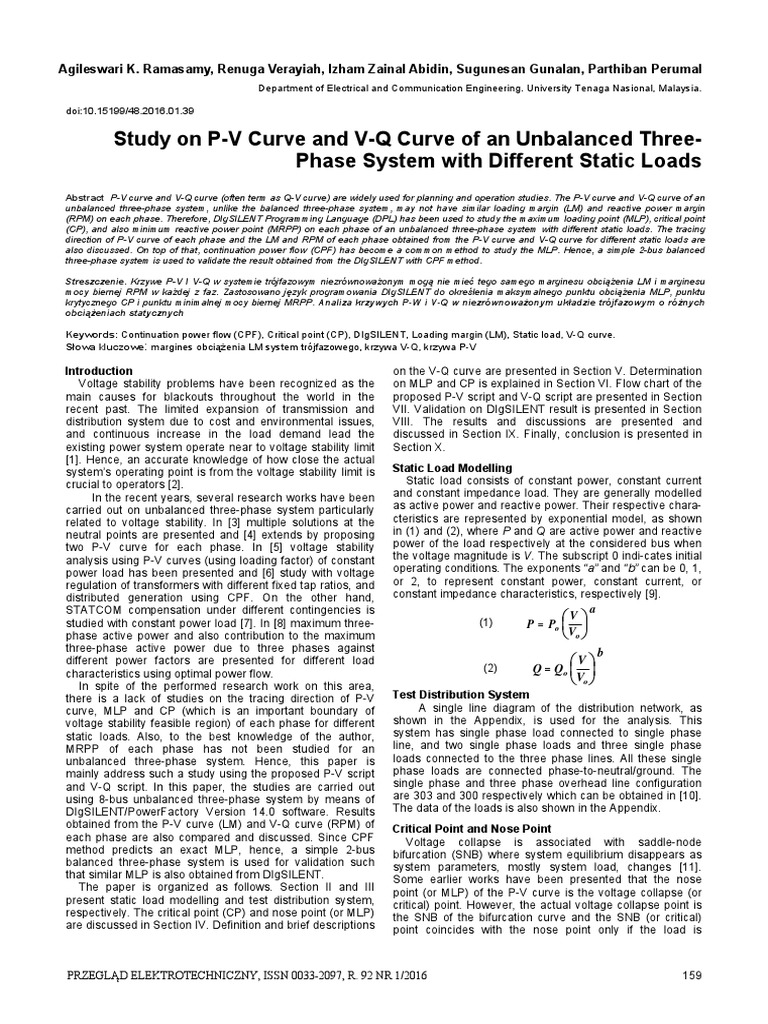 Curve PV QV | PDF | Electrical Impedance | Ac Power