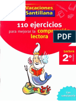 110 ejercicios para mejorar la comprension lectora Santillana 2015.pdf