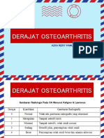 Derajat Osteoarthritis