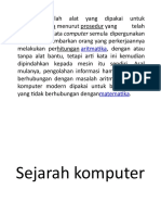 Materi Sejarah Komputer