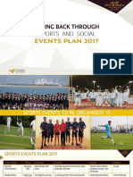 Sports&Social Event Plan 2017