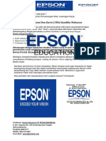 Permohonan Pemasangan Lowongan Kerja PT - Epson Indonesia