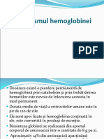 10,11 Metabolismul Hemoglobinei Bilirubina