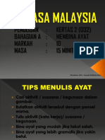 Bahasa Malaysia - Kertas 2 - Bahagian A