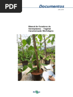 Manual de Caracterização Morfologica Para Curadores de Bancos de Germoplasma