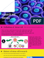 Stem Cell Research Visual Aid