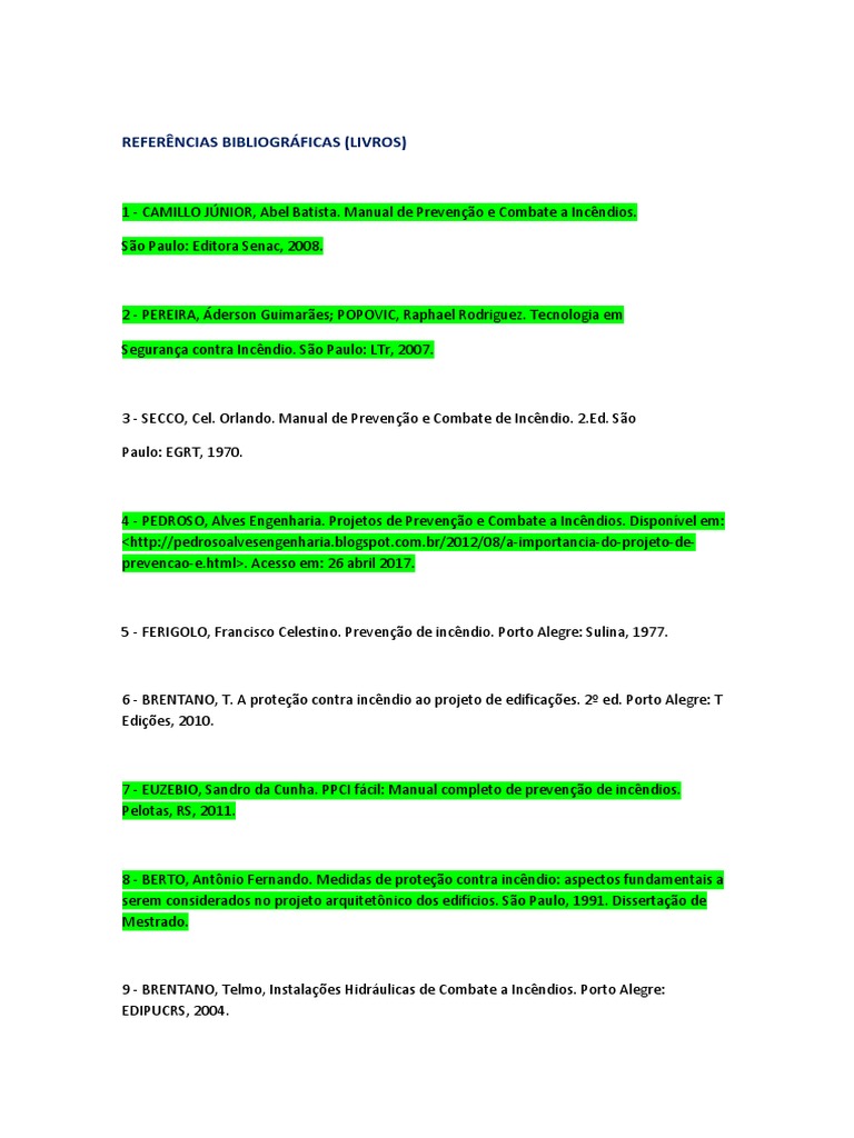 REFER NCIAS BIBLIOGR FICAS