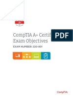 Comptia A 220 901 Exam Objectives PDF