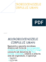 7.microbiocenozele Corpului Uman. Infectia