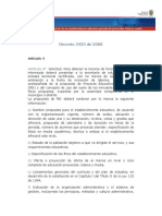 Decreto 3433 de 2008