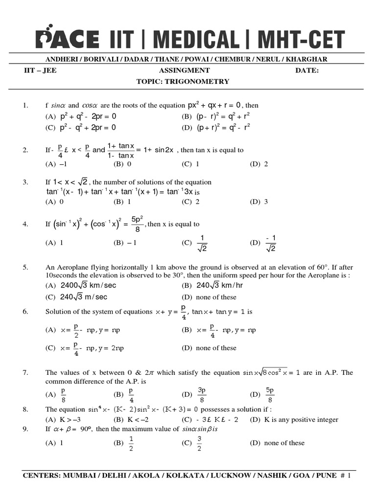 6 trigonometric functions picture