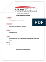 Determinantes Del Crecimiento Agroexportador